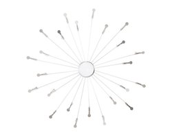 Kikkerland Fotohouder - Fotolijstje - Sunburst design
