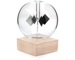 Kikkerland Radiometer op zonne-energie – Woonaccessoires - Cadeau