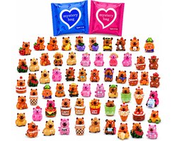 Kikkersdecoratie 6-delig - groene miniatuurfiguren van hars - charmante tafeldecoratie voor levendige ruimtes - Vemera