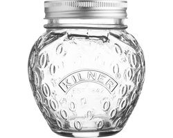 Kilner glazen inmaakbokaal aardbei 400ml