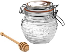 Kilner Honingpot - Met Houten Lepel - 0,4l