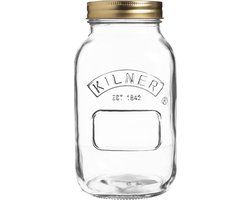 Kilner Weckpot Met Schroefdeksel - ø 9.5 cm / 1 Liter