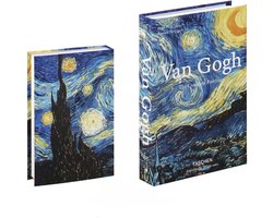 KimDo - Opberg boek - Van Gogh - Blauw - Opbergbox - Opbergdoos - Decoratie woonkamer - Boeken - Nep boek - Opbergboek