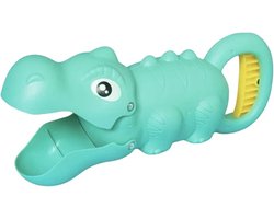 KimDo - Strand schep speelgoed - Tyrannosaurus rex turquoise - Zandbak - strandspeelgoed - Kinderen - Zandspeelgoed jongens en meisjes - Zomer - Spelen - Sneeuwballenmaker
