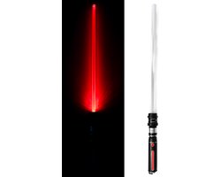 KIMU Lightsaber 2.0 66 cm - Lichtzwaard Space Star - Zwart Handvat Licht Zwaard LED Gekleurde Lamp Stok Lampjes Star Gekleurd Wars Festival
