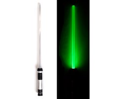 KIMU Lightsaber 66 cm - Lichtzwaard Space Star - Licht Zwaard LED Gekleurde Lamp Stok Lampjes Gekleurd Wars Festival
