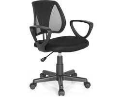 Kinder bureaustoel KIDDY CD Netstof zwart hjh OFFICE