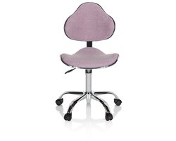 Kinder bureaustoel KIDDY GTI-3 stof roze hjh OFFICE
