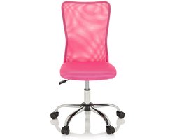 Kinder bureaustoel KIDDY NET I Netstof roze hjh OFFICE