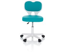 Kinder bureaustoel KIDDY TOP W Blauw hjh OFFICE
