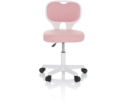 Kinder bureaustoel KIDDY TOP W Roze hjh OFFICE