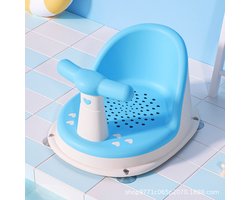 Kinder Douche Stoeltje Comfort - Draagbare Douchezit voor Baby's en Peuters - Blauw - Veilig & Gemakkelijk in Gebruik - Ideaal voor Groei
