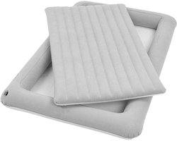 Kinder Luchtbed - Opblaasbaar Bed Baby - Reizen en Kamperen - Veilige Omringende Wand
