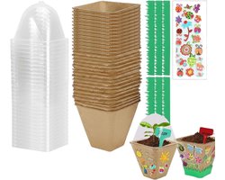 Kinder Plantenset - Tuinset Educatief - Natuur Leren - Praktische STEM Educatie - 26 x 29 x 13 cm