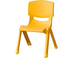 Kinder Tafel en Stoel - Kindermeubel Set - Spelen en Leren - Verstelbare Hoogte - 53cm - Transparant