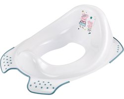 Kinder toiletbril Peppa Pig anti-slip functie Ewa Nordic White - 18 maanden tot 4 jaar