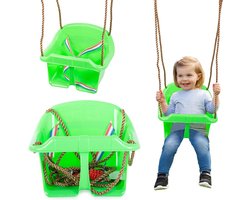 Kinder Tuinschommel met Veiligheidsgordel - Kuip stoel - Paars