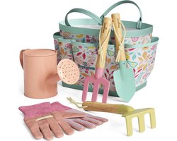 Kinder Tuinset - Buiten Speelgoed - Tuinieren Leren - Complete Set - Inclusief Tas - Fruitig