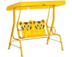 Kinder Tuinset - Schommel - Schommelstoel Baby en Kinderen - Geel