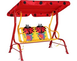Kinder Tuinset - Schommel - Schommelstoel Baby en Kinderen - Rood