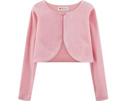 Kinder Vest - Meisjes Bolero - Feestelijk Gelegenheid - Zacht Velours Materiaal - Maten 3-14 Jaar - Niet Gespecificeerd