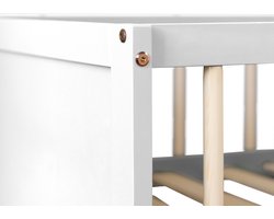 Kinderbed 190x90cm wit ADAM