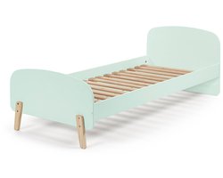 Kinderbed 90 x 200 cm Lux Mintgroen