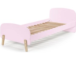 Kinderbed 90 x 200 cm Lux Roze