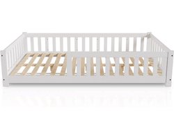 Kinderbed Naya - 120 x 200 cm - Wit