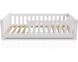 Kinderbed Naya - 80 x 160 cm - Wit