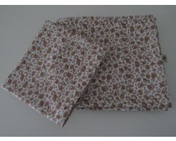 Kinderbeddengoed - dekbedovertrek kind - peuter beddengoed - 100x135 - panter - ( handgemaakt door Sweet baby Bedstraw )