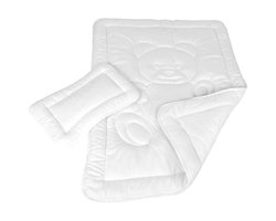 Kinderbedset 100 x 135 cm en 40 x 60 cm - Wasbaar en Allergievriendelijk