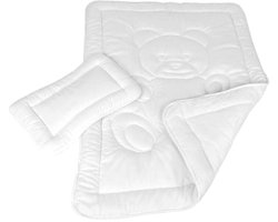 Kinderbedset 100 x 135 cm en 40 x 60 cm - Wasbaar en Allergievriendelijk