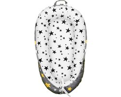 Kinderbedverkleiner voor baby's, 90 x 50 cm, ultrazacht, 100% katoen, ademend – babynestje, perfect voor je kind om te slapen of op reis