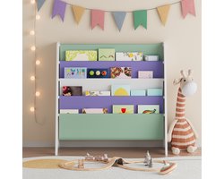 Kinderboekenkast Hornnes Aqua Dream motief 60x62x28 cm [en.casa]