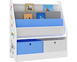 Kinderboekenkast Neda opbergkast 74x71x23 cm Koala motief