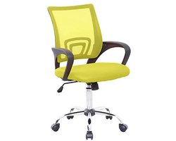 Kinderbureaustoel Geel - Ergonomische Draaistoel voor Kinderen