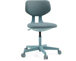 Kinderbureaustoel / kinderstoel Kid Colore stof blauw hjh OFFICE