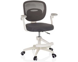 Kinderbureaustoel / kinderstoel KIDDY SMART stof grijs hjh OFFICE