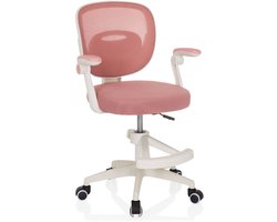 Kinderbureaustoel / kinderstoel KIDDY SMART stof roze hjh OFFICE