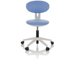 Kinderbureaustoel / kinderstoel MINIMOVO stof blauw hjh OFFICE