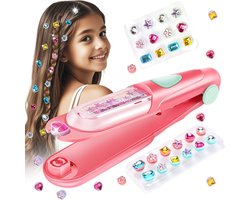 Kinderen Huishoudelijke Accessoires Speelgoed - Doe-het-zelf Glinsterende Sieraden Speelgoed - Haar Edelstenen Zegels Set - Met Herbruikbare Glinsterende Accessoires - Geschikt Voor Meisjes Van 5-12 Jaar
