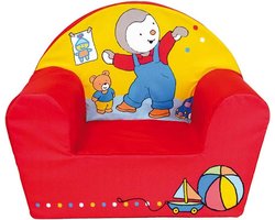 Kinderfauteuil - Kindermeubel - Ontspannen Zitten - Lichtgewicht Schuim - 42 x 52 cm - Meerkleurig