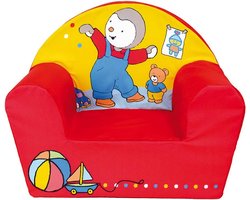 Kinderfauteuil - Kindermeubel - Ontspannen Zitten - Lichtgewicht Schuim - 42 x 52 x 33 cm - Meerkleurig