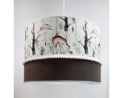 kinderhanglamp-babylamp-taupe-bruin-ribstof- bosdieren