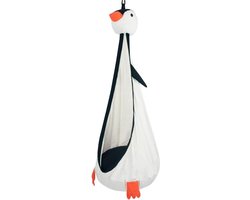 Kinderhangstoel - Schommelstoel - Ontspannen Buiten - Inclusief Kussen - 70x70cm - Pinguïn