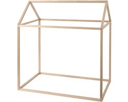 Kinderhuisje Speelhuisje Kinderkamer Bedframe Dennenhout 115 x 66 x 126