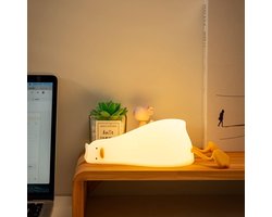 Kinderkamer Nachtlampje - Lazy Duck - Led Dimmer - Kindvriendelijk