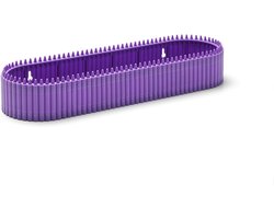 Kinderkamer wandplank - Paars - 39,5 x 12,3 x 63 cm - Crayola