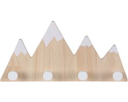 Kinderkapstok - 4 haakjes - 34,5 cm breed